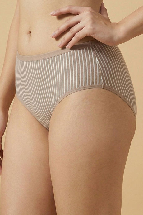 Zivame Medium Rise Full Coverage Hipster Panty (Pack of 3) - Multicolor — image 3